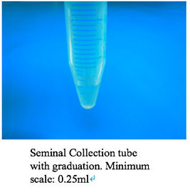 Sperm Collection Kit , Male Infertility Test Kit With Funnel / Test Tube