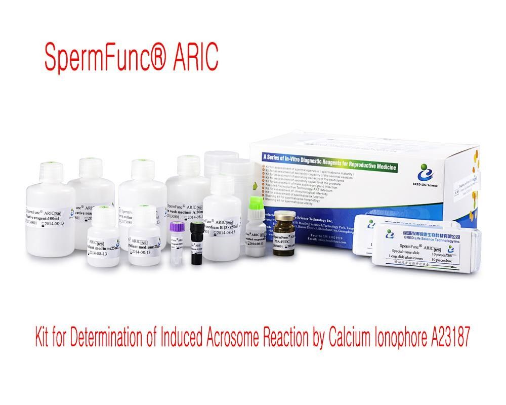 BRED Sperm Maturity Kit / Male Infertility Test Kit Induced Acrosome Reaction By Calcium